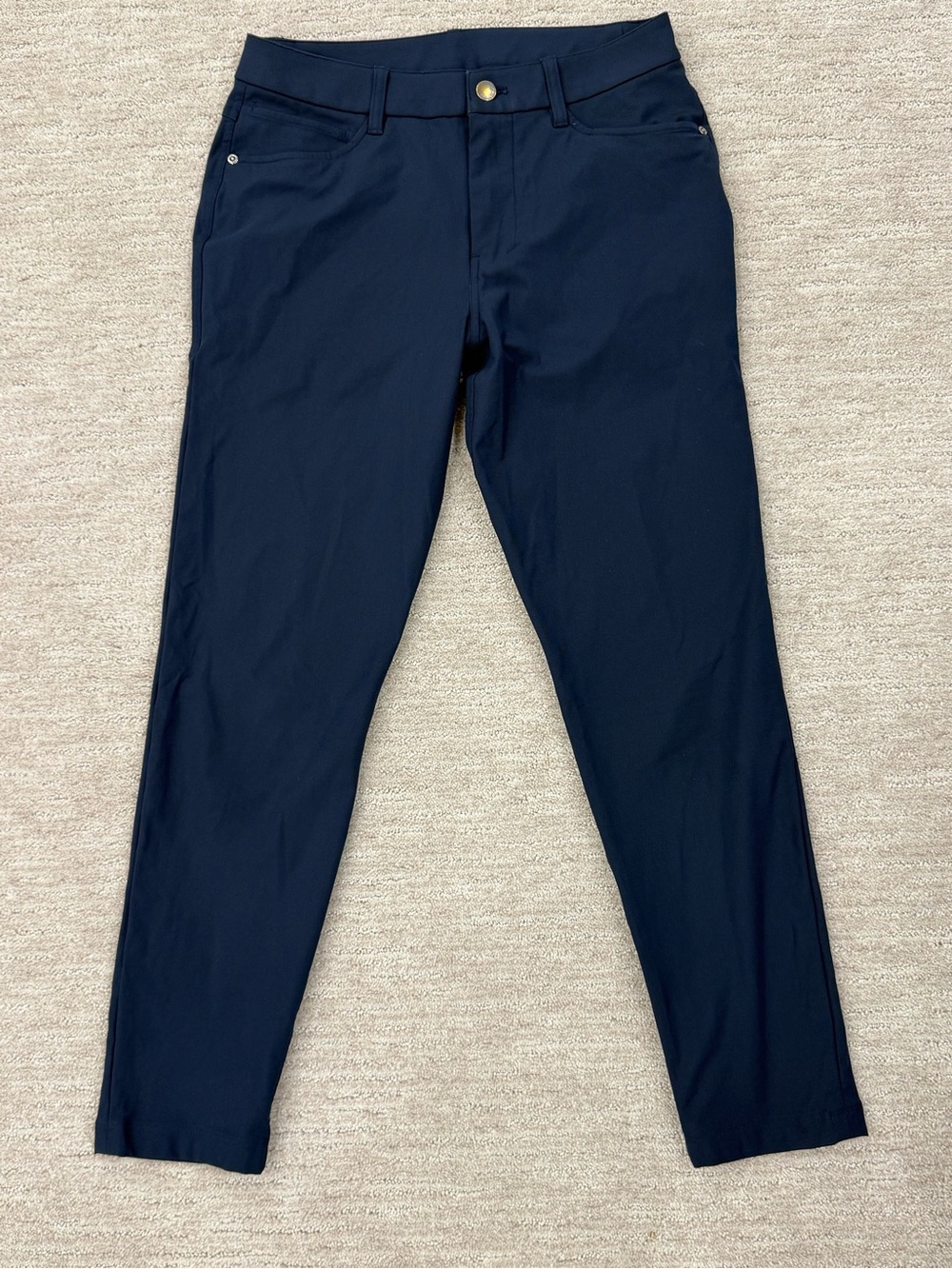 Men's Lululemon Navy Performance Stretch Pants